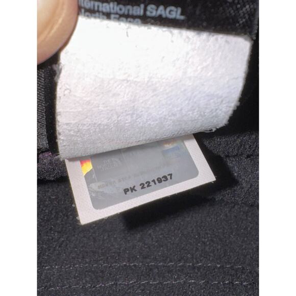 The North Face Full Zip Fleece Explorer Jacket Girls L 14/16 Purple Black READ - Picture 5 of 15